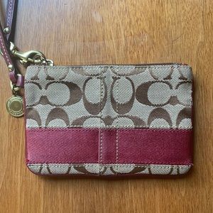 Coach wristlet